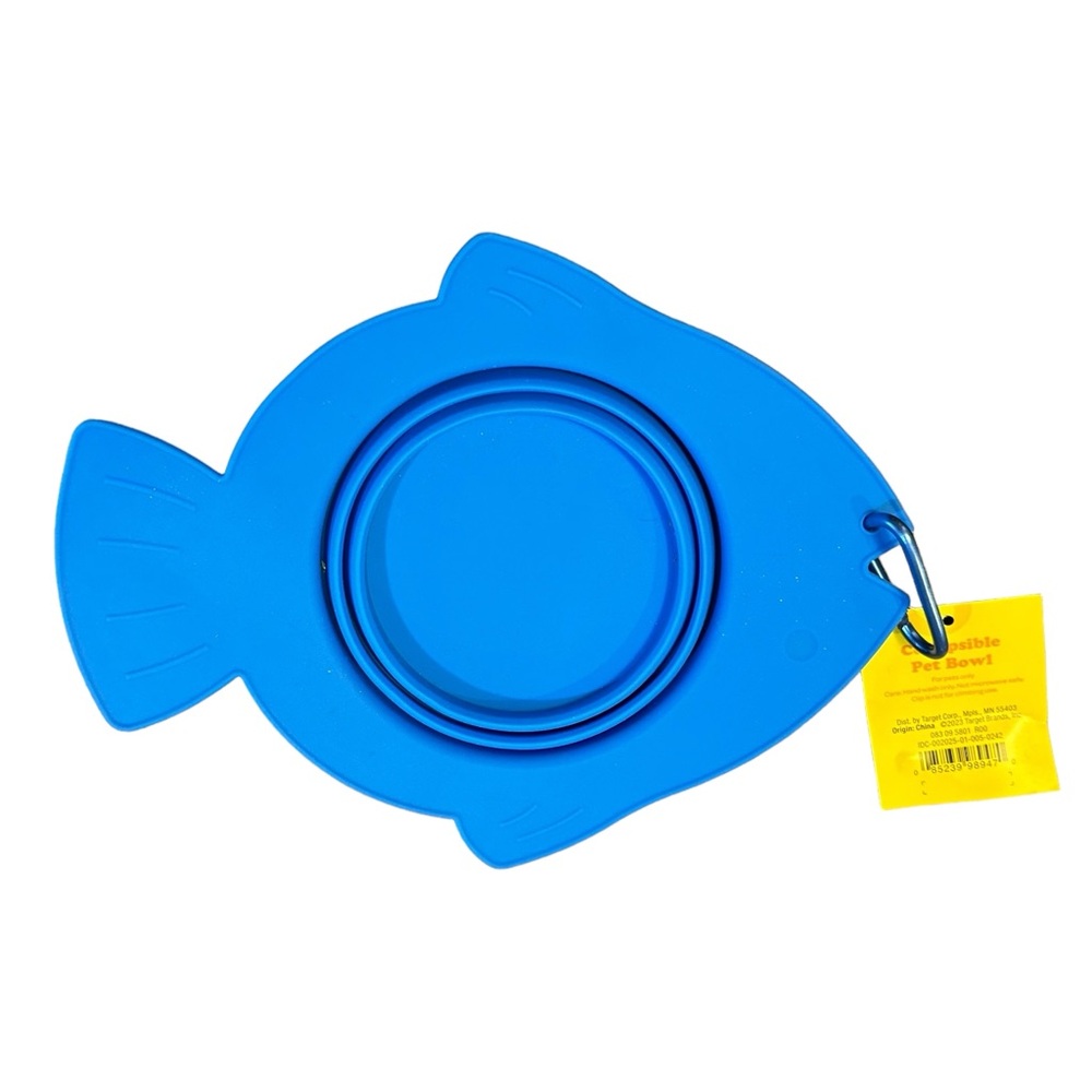 The Dog Squad Collapsible Bowl large size NWT
